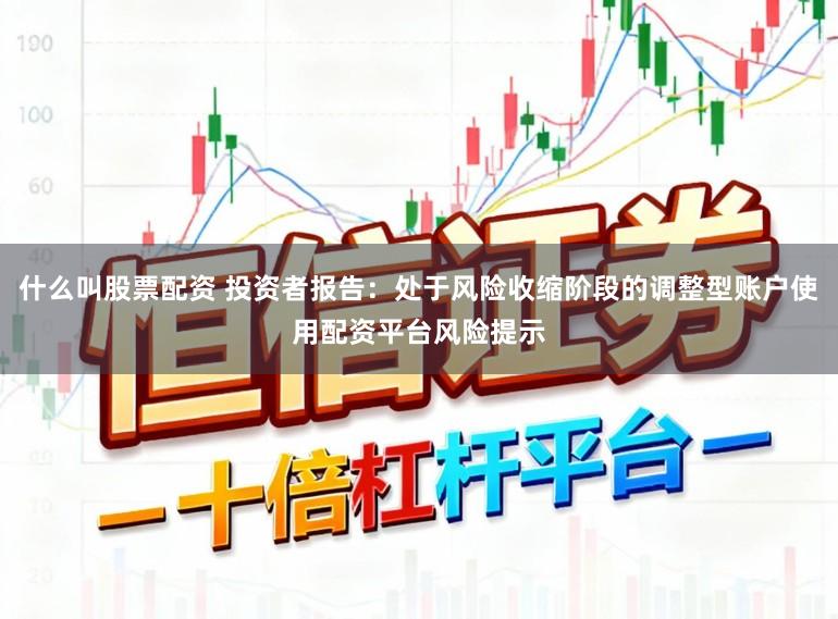 什么叫股票配资 投资者报告:处于风险收缩阶段的调整型账户使用配资平台风险提示
