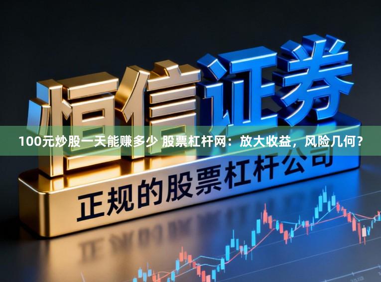 100元炒股一天能赚多少 股票杠杆网:放大收益,风险几何?