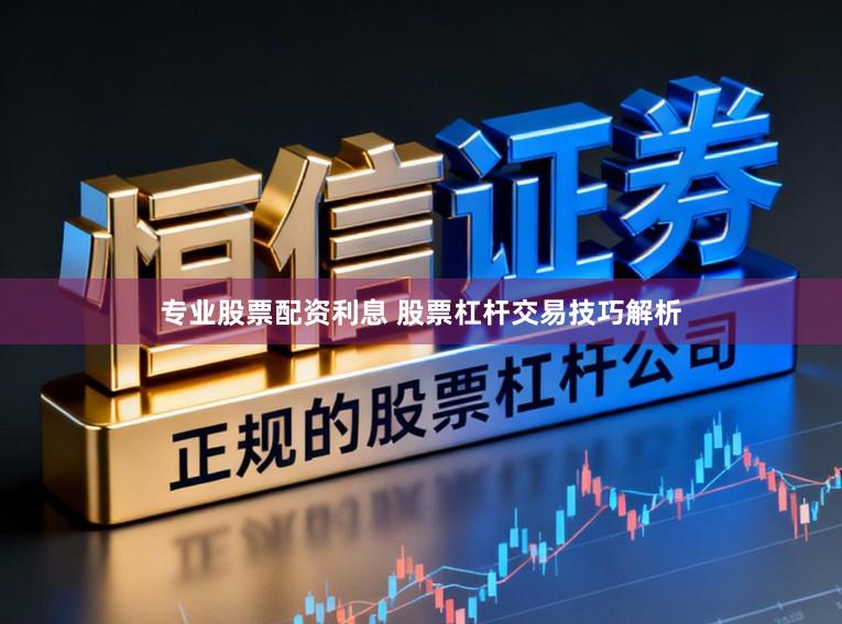 专业股票配资利息 股票杠杆交易技巧解析